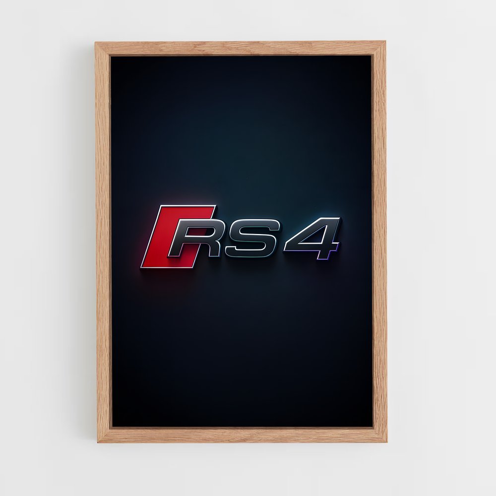 Poster Elegance Sportive Audi Style élégant (vue 4)